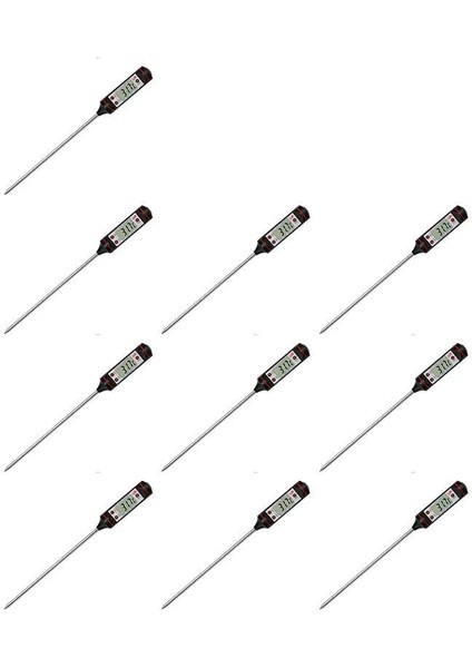 Dijital Termometre TP3001 -50 - 300°C - Problu Gıda Termometresi 10 Adet