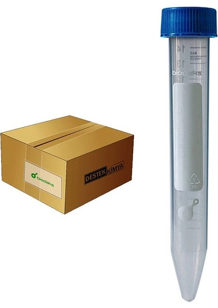 Falkon Tüp 15 ml Santrifüj Tüpü Non Steril/koli