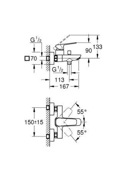 Cubeo Tek Kumandalı Banyo Bataryası fırsatları