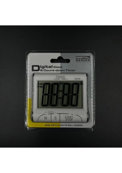 DC-101 Zamanlayıcı - Dijital Kronometre - Geri Sayım Sayacı fırsatları