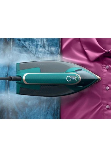 Kireç Önleme Sistemi, 200 Gr/dk Şok Buharı ile Azur 8000 Serisi 3000 W Buharlı Ütü DST8030/70 modelleri