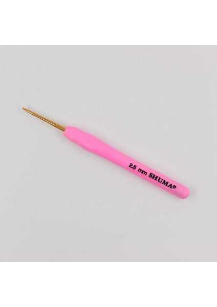 Shuma Yumuşak Saplı Yün Tığ -Uzunluk:14 cm -2,5mm-Pembe fiyatları