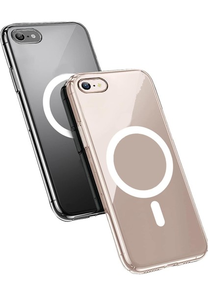 iPhone 7 Plus/ 8 Plus Uyumlu Gerçek Magsafe Özellikli Sert Şeffaf Kılıf fiyatları