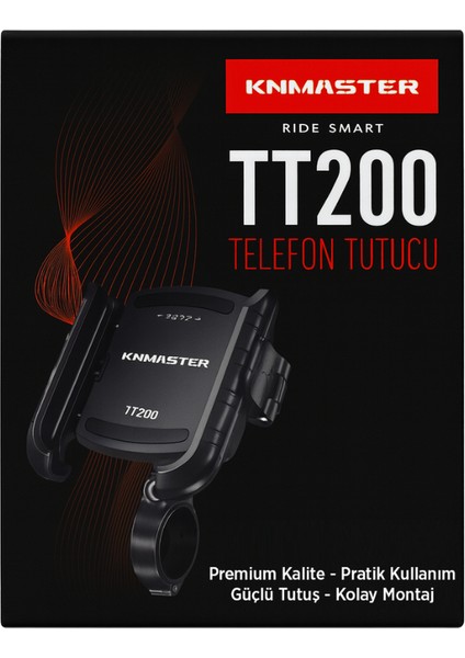 TT-200 Motosiklet Telefon Tutucu