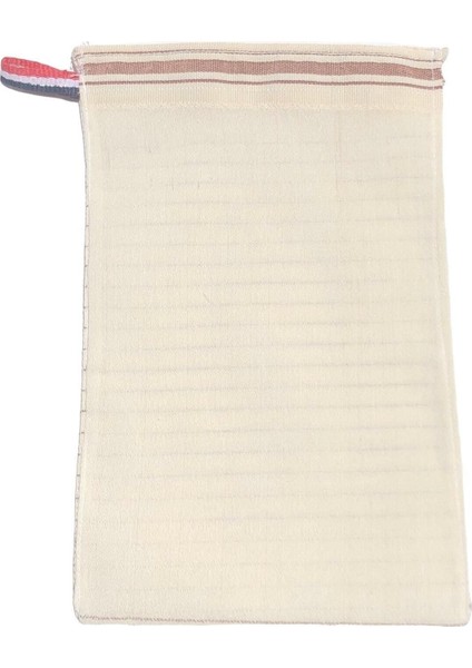 1973 Orta Sert Kahverengi Banyo Kesesi - Ağaç Kabuğu Lifli, Sık Dokuma indirimleri