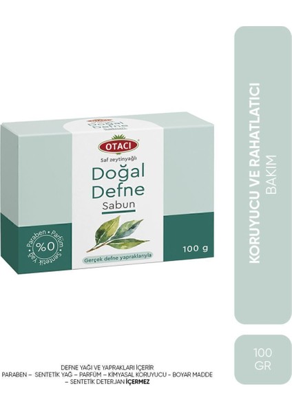 Doğal Defne Sabunu - Antiseptik Etkili, Cilt ve Saç Temizliği için Lavanta Yağı ve Yaprakları ile, 100 g, 1 Adet fiyatları