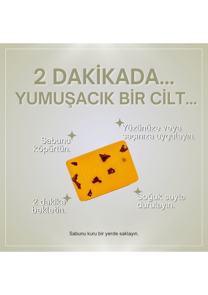 Kayısı Sabunu Bitkisel Gliserin ve Kayısı Çekirdeği Yağı ile Sivilce ve Siyah Nokta Karşıtı 1 Adet