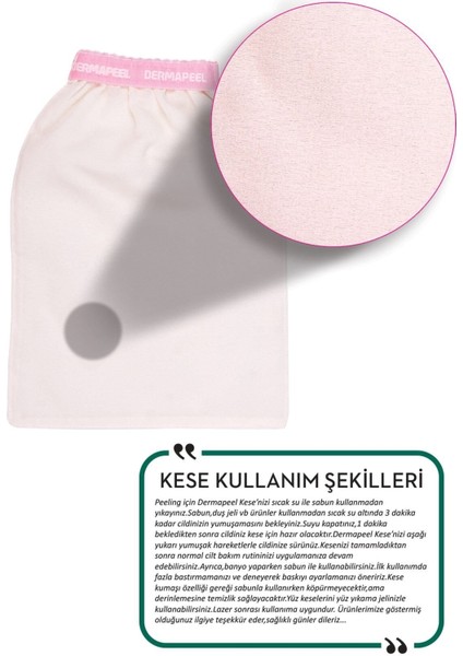 Pink Touch Pembe Yumuşak Dokulu Lastik Bilek Bantlı Banyo Kesesi Hassas Ciltler İçin 1 Adet