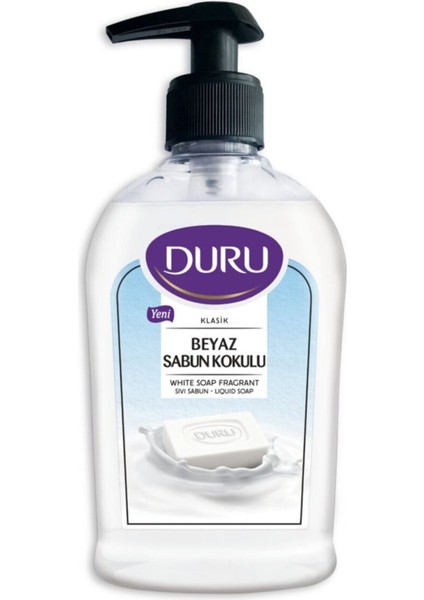 Beyaz Sabun Aromalı Sıvı Sabun - Cilt Dostu Formül, 1,5+1,5+300 ml modelleri