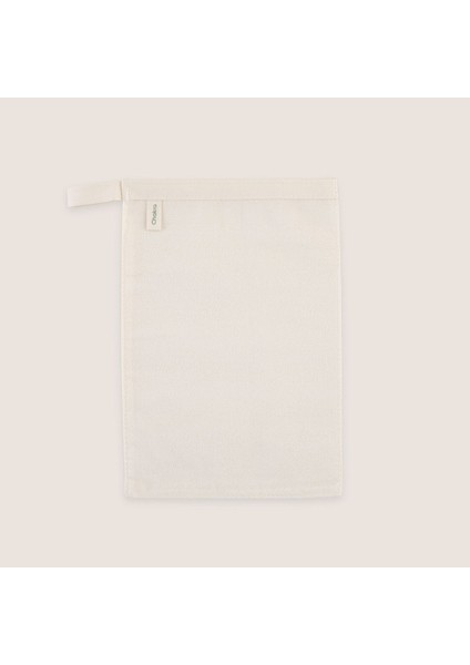 Doğal Floş Banyo Kesesi Nazik Peeling Dayanıklı Dikişli Krem 24x16,5 cm Standart Boy fiyatları