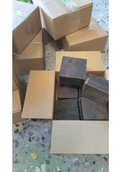Doğal El Yapımı Ardıç Katran Sabunu - Cilt ve Saç Temizliği için, 1 kg, Kahverengi, 4 Adet fiyatları