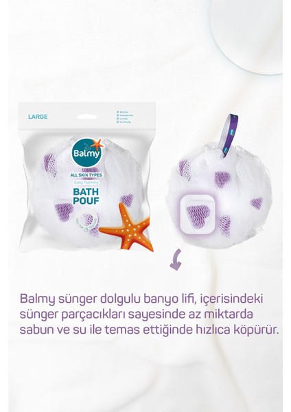 Naturel Banyo Lifi - BPA ve Fitalat İçermeyen, REACH Standartlarına Uygun 3'lü Büyük Set modelleri