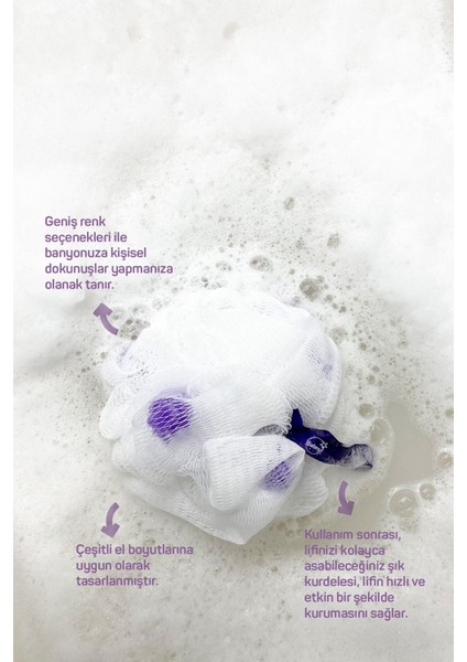 Naturel Banyo Lifi - BPA ve Fitalat İçermeyen, REACH Standartlarına Uygun 3'lü Büyük Set indirimleri