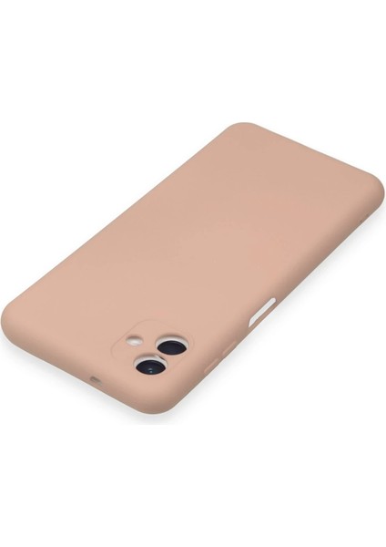 Samsung Galaxy A04 Kılıf Nano Içi Kadife Silikon - Pudra fırsatları