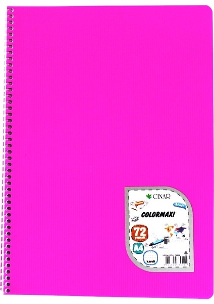 A4 Telli Defter Kareli 72 Yaprak Plastik Kapak Spiralli (1 ADET) fiyatları
