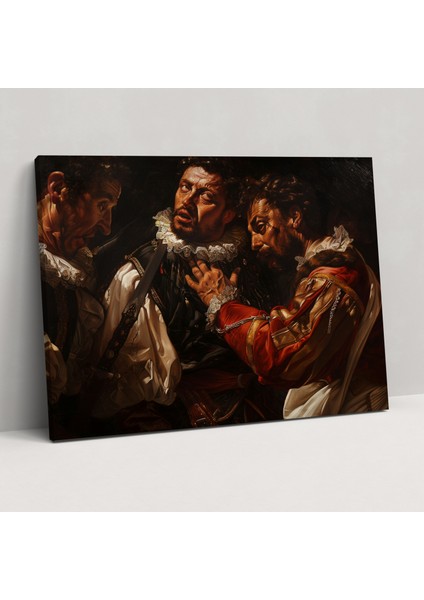 Caravaggio Tarzı Kanvas Tablo - Caravaggio Kanvas Duvar Sanatı Ev Dekorasyonu