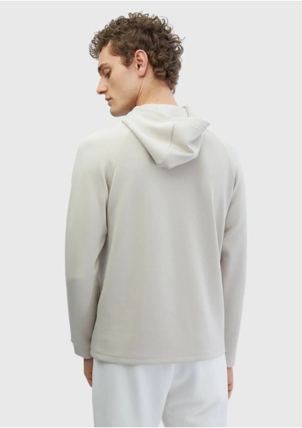 Taş Kapüşonlu Düz Sweatshırt indirimleri