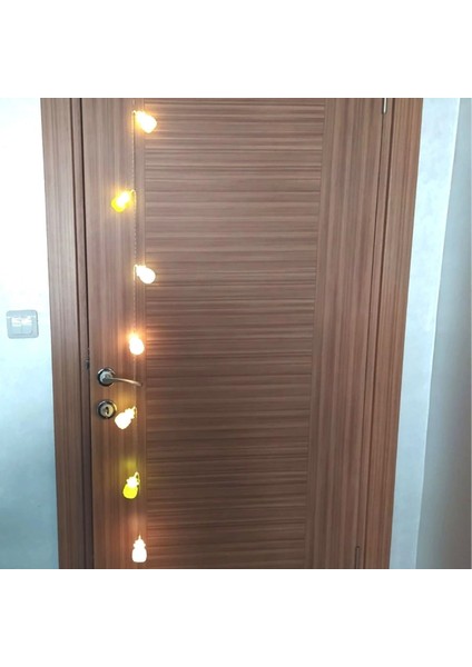 Karışık Renk Dekoratif Ananas Dolama 10 Lu Şerit LED Işık Zinciri (5047) modelleri