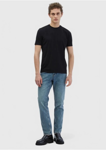 Siyah Bisiklet Yaka T-Shirt fiyatları