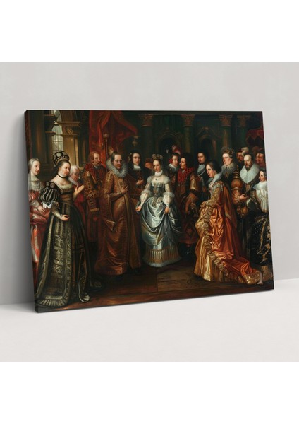 Barok Tarzı Resim Kanvas Tablo - Duvar Dekorasyonu Barok Tarzı Resim