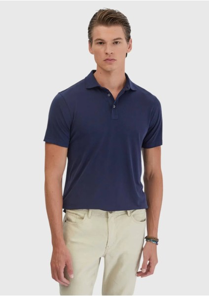Lacivert Düz Polo Yaka T-Shirt fiyatları