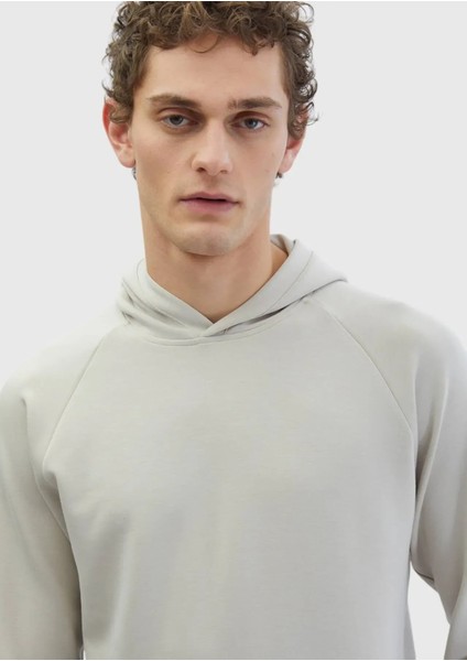 Taş Kapüşonlu Düz Sweatshırt modelleri