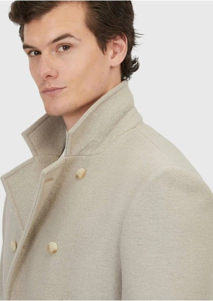 Vizon Regular Fit Kruvaze Yaka Casual Dokuma Kaban fırsatları