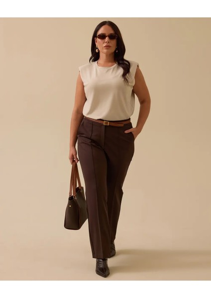 Büyük Beden Cepli Klasik Pantolon Gala-Xi fiyatları