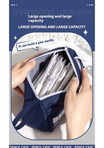 Taşınabilir Kalem Çantası Ortaokul Öğrencileri Katmanlı Kalem Kutusu (Yurt Dışından) modelleri