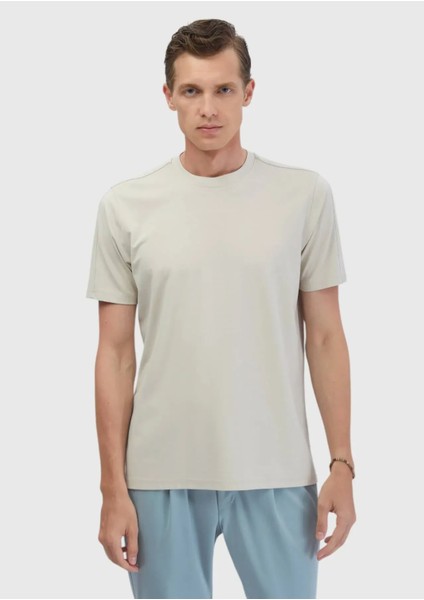 Taş Bisiklet Yaka T-Shirt