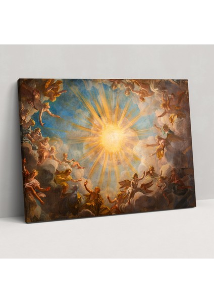 Barok Tarzı Resim Duvar Sanatı - Barok Barok Tarzı Resim Kanvas Duvar Sanatı