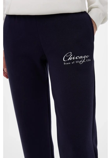 Kadın lastik Bel Eşofman Altı Blue indirimleri