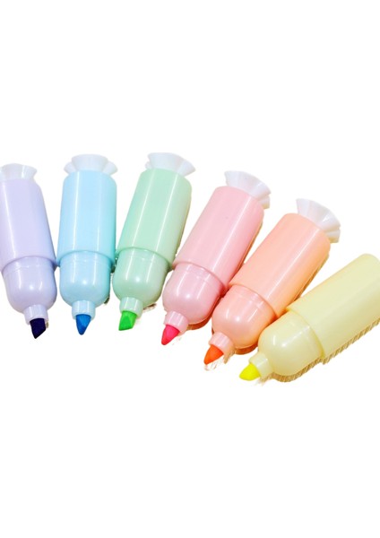 Sevimli Şeker Fosforlu Kalem Mini Jel Renkli Kalemler (Yurt Dışından) fiyatları