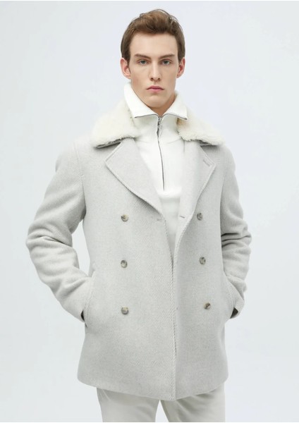 Ekru Regular Fit Casual Dokuma Kaban