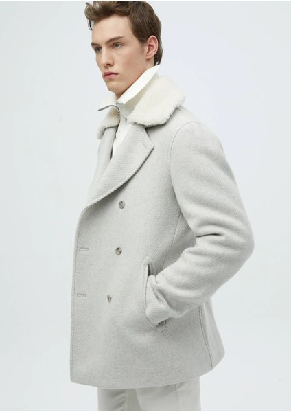 Ekru Regular Fit Casual Dokuma Kaban modelleri