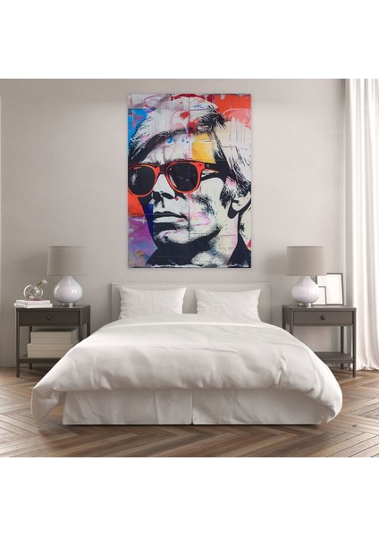 Andy Warhol Tipografi Kanvas Tablo - Ev Dekorasyonu Duvar Dekorasyonu Andy Warhol fiyatları