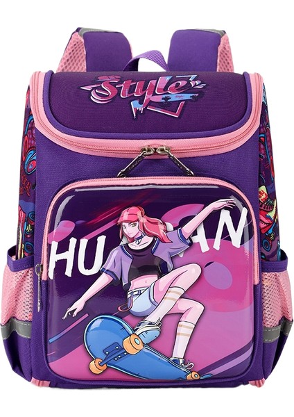 Yüksek Değerli Göz Ştırıcı Serin Karikatür Sevimli Omuz Çantası Öğrenci Okul Çantası Boş Zaman Çantası (Yurt Dışından)