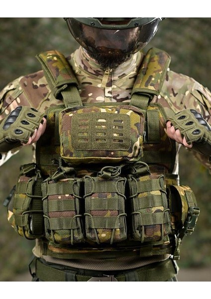 Kasırga Tactical Balistik Plaka Takılabilen Açık Cepli Hücum Yeleği