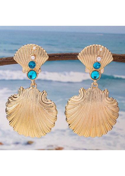 Kişiselleştirilmiş Moda Küpeler Kadın Avrupa ve Amerikan Kişiliği Tatlı ve Sevimli Trend Küpeler (Yurt Dışından) modelleri