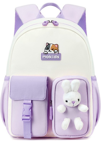 Ilkokul Öğrencileri Okul Çantası 3-6 Sınıflar Karikatür Sevimli Eğlence Omuz Çantası (Yurt Dışından)