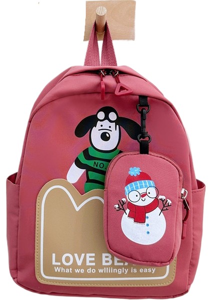 Omuz Çantası Eğlence Çocuk Çantası Eğlence Çizgi Film Sevimli Anaokulu Okul Çantası (Yurt Dışından)