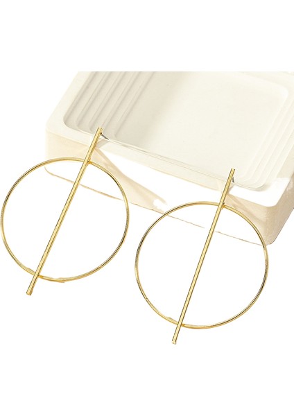 Kişiselleştirilmiş Moda Küpeler Kadın Avrupa ve Amerikan Kişiliği Tatlı ve Sevimli Trend Küpeler (Yurt Dışından)