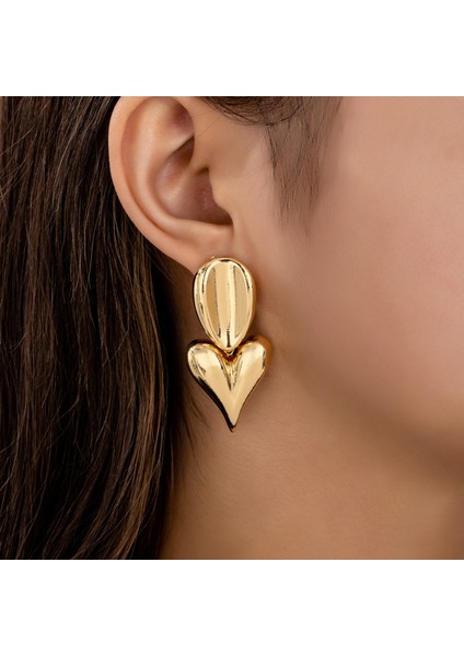 Kişiselleştirilmiş Moda Küpeler Kadın Avrupa ve Amerikan Kişiliği Tatlı ve Sevimli Trend Küpeler (Yurt Dışından) fiyatları