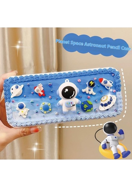 Krem Tutkal El Yapımı Dıy Öğrenme Kalem Kutusu (Yurt Dışından)