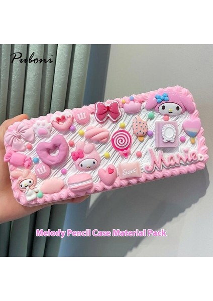 Krem Tutkal El Yapımı Dıy Öğrenme Kalem Kutusu (Yurt Dışından)