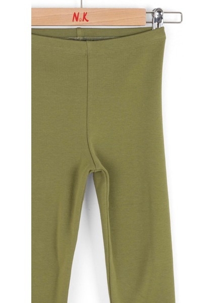 Kız Çocuk Moroon Tayt 4-8 Yaş Yeşil modelleri