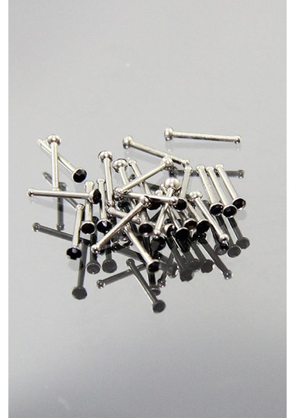 Siyah Taşlı Hızma Piercing K1