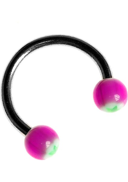 Circular Barbell 316 L Çelik Piercing K8