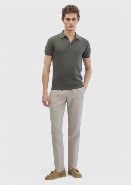Haki Polo Yaka %100 Pamuk Triko fiyatları