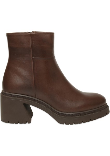 D25KB-8470 Günlük Topuklu Kahverengi Kadın Bot fiyatları